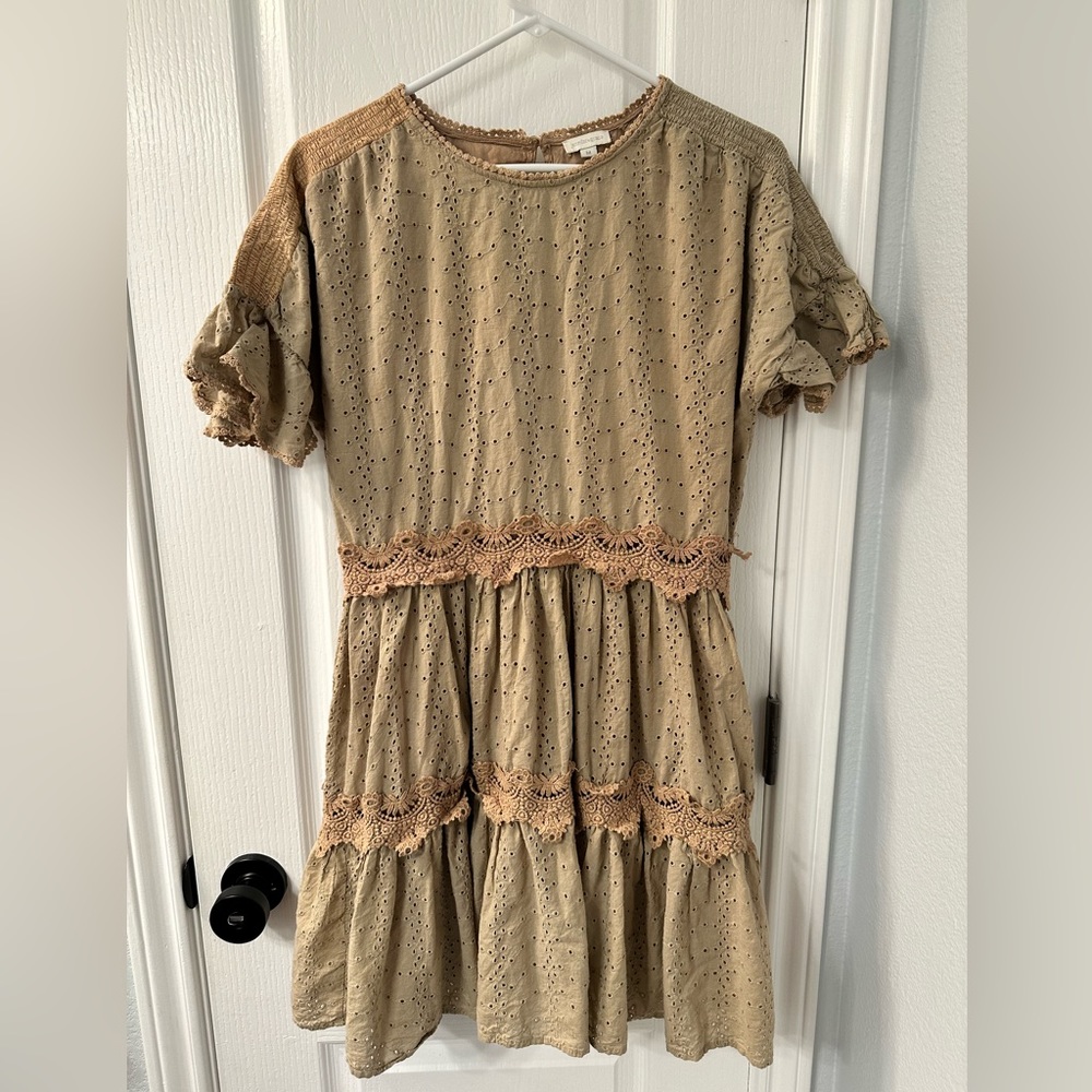 Jennifer & Grace Eyelet Dress